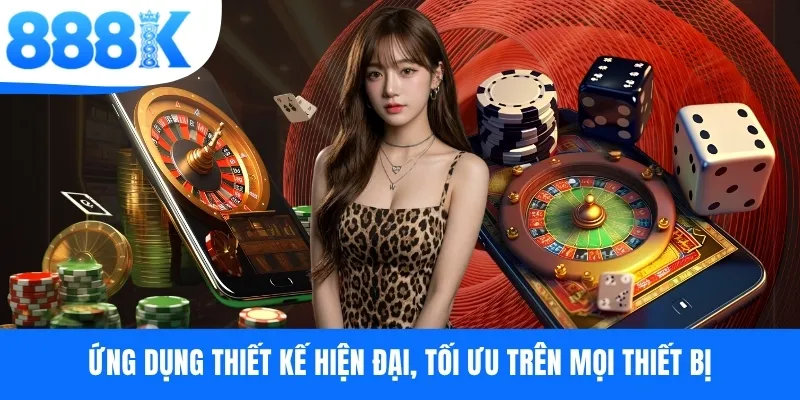 Ứng dụng thiết kế hiện đại, tối ưu trên mọi thiết bị